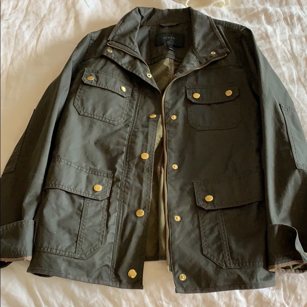 Jcrew Olive Field Jacket